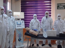 طلبة مدرسة مهنية في تركيا يتمكنون من تصنيع جهاز تنفس صناعي
