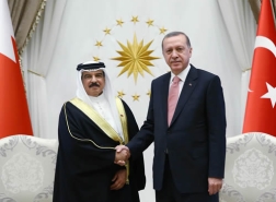أردوغان وملك البحرين يبحثان تعزيز العلاقة المشتركة
