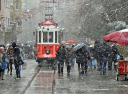 إسطنبول على موعد مع أول تساقط للثلوج وتحذير لـ10 مقاطعات تركية