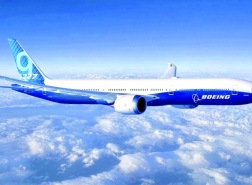بوينغ توصي بتعليق الرحلات عبر طائرتها 777