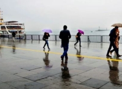 أمطار في اسطنبول وتحذير أصفر لـ 24 مدينة تركية