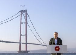 أردوغان يحدّد موعد افتتاح جسر جناق قلعة: يختصر عبور المضيق إلى 6 دقائق