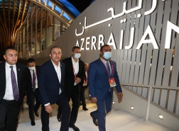 وزير الخارجية التركي يتجوّل في إكسبو 2020 دبي (صور)