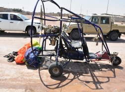 العراق يسقط طائرة شراعية محملة بمليون حبة مخدرة (صور)
