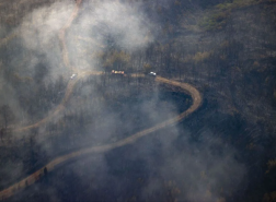 حريق غابات هائل في جنوب غرب تركيا (صور)