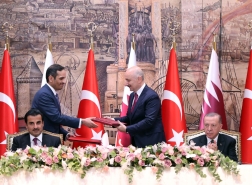 تركيا وقطر توقعان 11 اتفاقية تعاون بحضور أردوغان والشيخ تميم