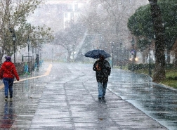الأرصاد:توقعات بتساقط الثلوج في اسطنبول غداً