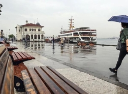 أمطار غزيرة في اسطنبول وتحذير من الأرصاد الجوية