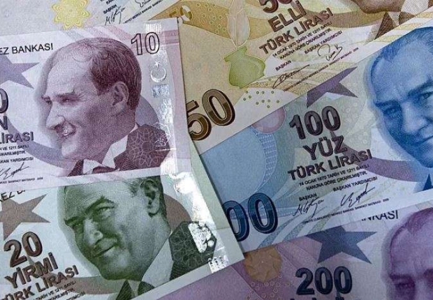الاحتياطيات النقدية الصافية للبنك المركزي التركي مازالت بالنطاق السالب