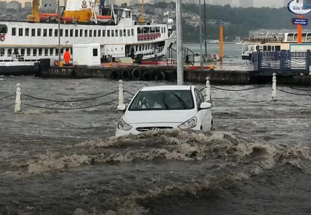 حوالي 120 كيلومترًا مربعًا من مساحة اسطنبول مهددة بالغرق