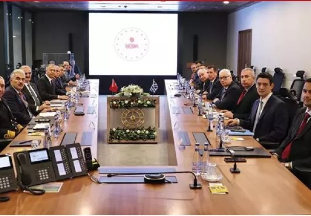 لقاء الوزيرين التركي واليونان في أنقرة
