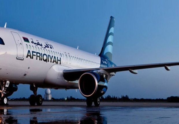 طائرة تابعة لشركة الخطوط الأفريقية الليبية - وكالات