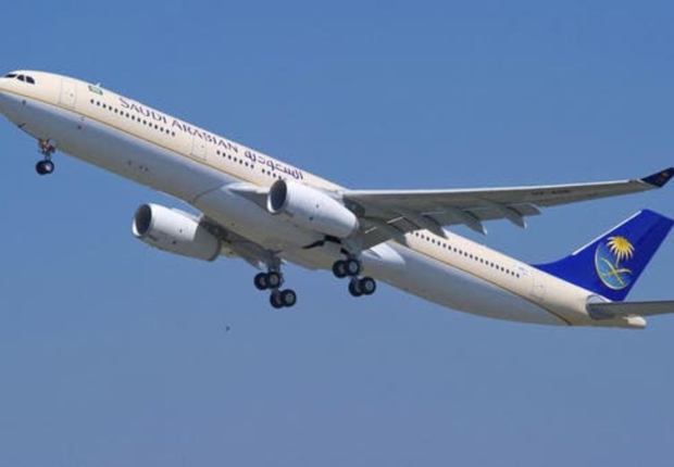 طائرة تابعة لشركة الطيران الوطنية السعودية