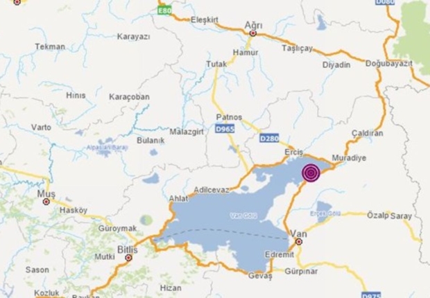 وقع الزلزال في منطقة توشبا على عمق 9.2 كيلومترات
