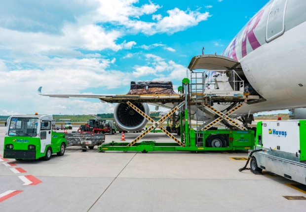 تقدم هافاش خدمات الشحن والتخزين للخطوط القطرية في عدة مطارات بتركيا