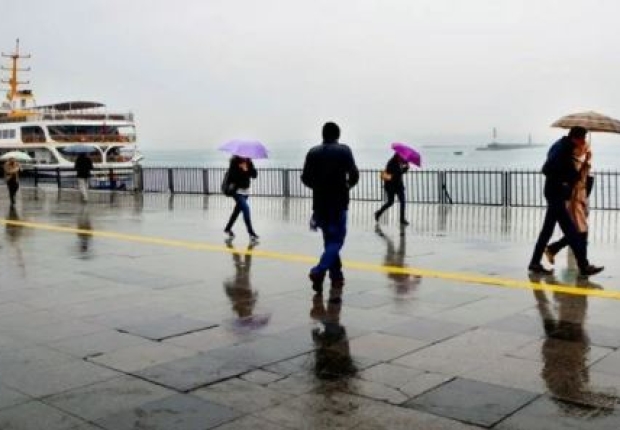 الأمطار ستكون قوية جداً وشديدة في أماكن حول الجانب الأناضولي من اسطنبول والبوسفور