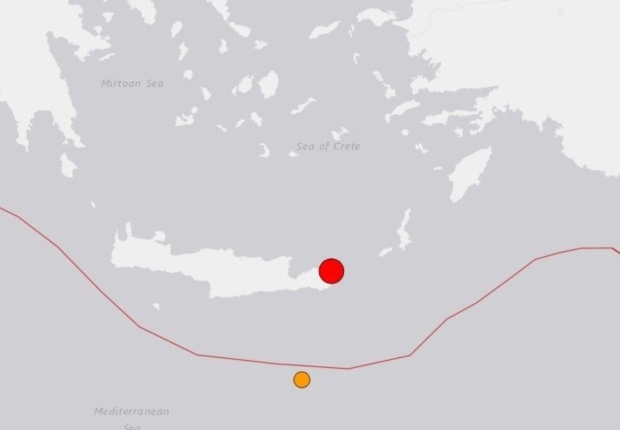 زلزال يضرب جزيرة كريت للمرة الثانية في أقل من شهر