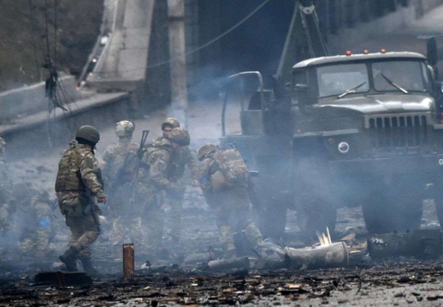 استمرار القتال في أوكرانيا لليوم الرابع