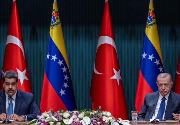 الرئيس التركي ونظيره الفنزويلي في أنقرة