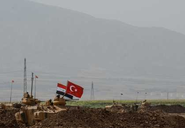 نقطة عسكرية على الحدود التركية العراقية