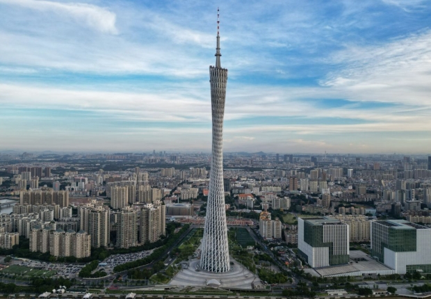 برج كانتون، ثاني أعلى برج في الصين-الأناضول