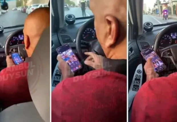ضبط سائق التاكسي يلتقط صورا للنساء بملابس قصيرة