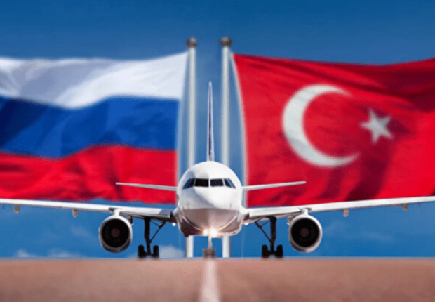 نفاذ جميع الرحلات الجوية المباشرة بين موسكو واسطنبول خلال الأيام الثلاثة المقبلة