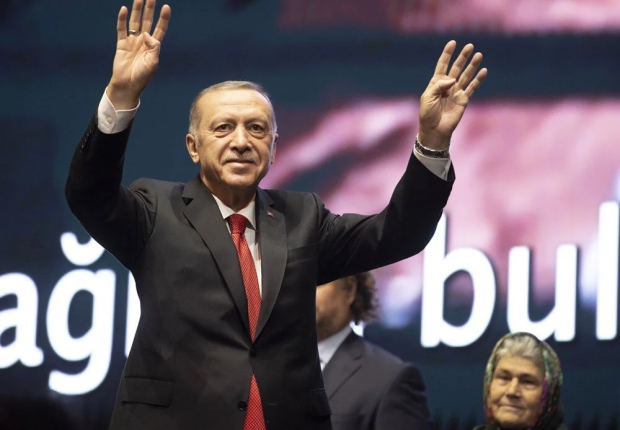 أردوغان خلال فعالية تعريفية بحملة "عصر تركيا" في العاصمة أنقرة