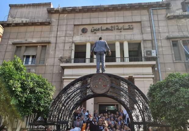 محامو مصر نظموا وقفة غير مسبوقة للاعتراض على الفاتورة الإلكترونية (مواقع التواصل الاجتماعي)