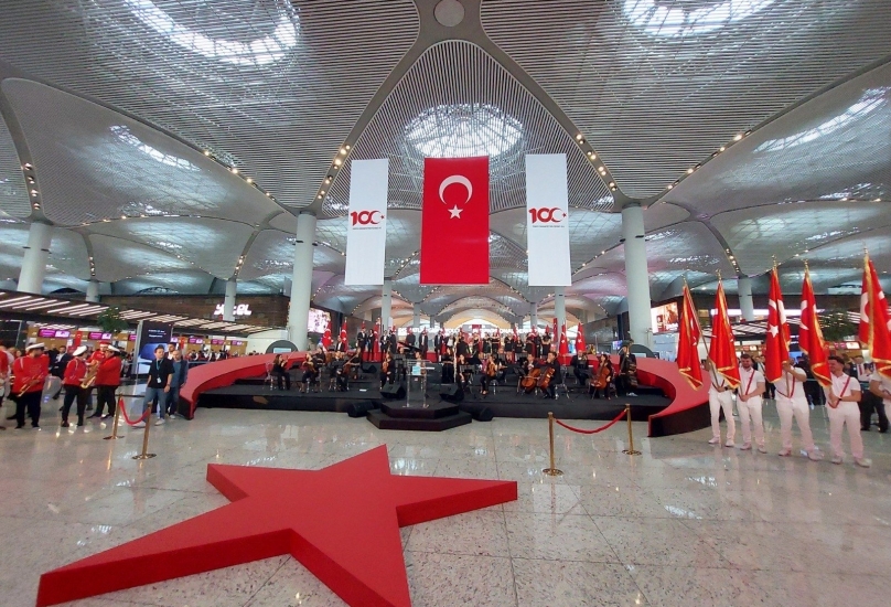 مطار اسطنبول الذي يعد أكبر المطارات في أوروبا