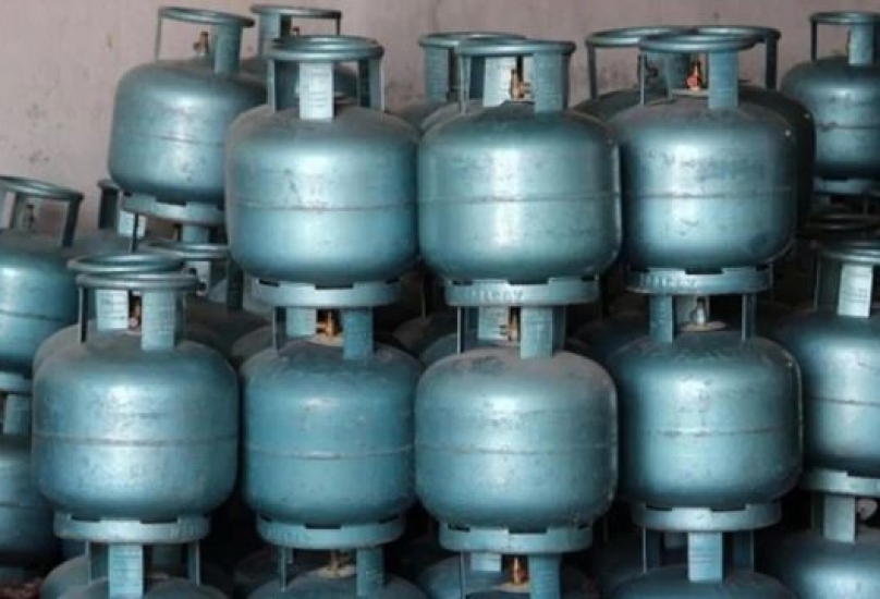 اسطوانات الغاز المعبأة والمستخدمة في المنازل والشركات