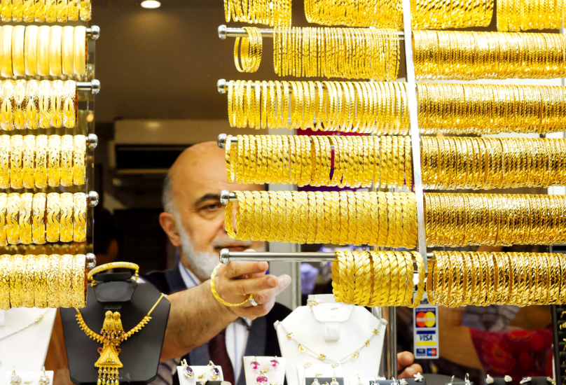 أحد متاجر الذهب في تركيا-صورة أرشيفية
