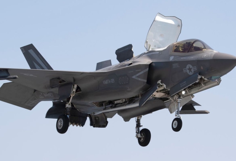 المقاتلة F-35-صورة أرشيفية