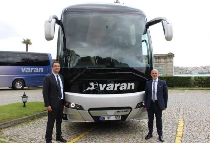 حافلات شركة فاران التي تبدأ العمل بين المدن الخميس