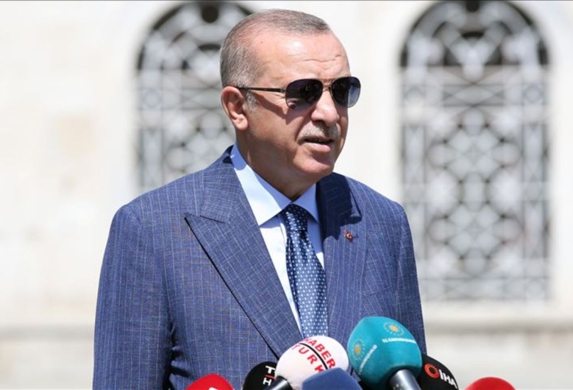 الرئيس التركي رجب طيب أردوغان-الأناضول