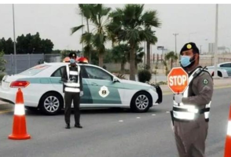 عناصر من شرطة المرور السعودية-صورة أرشيفية