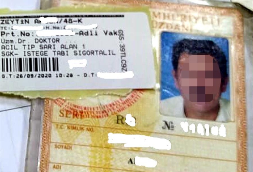 الهوية الشخصية للسائق التركي - أرشيف
