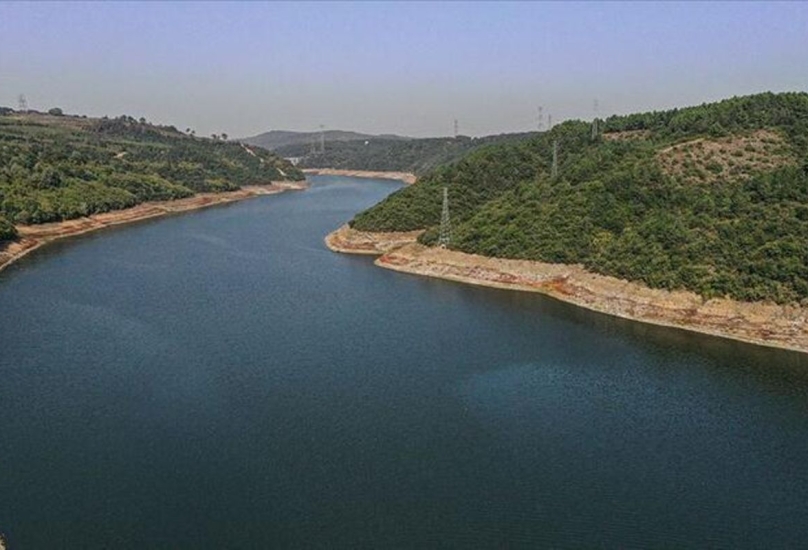 انخفض منسوب المياه في سدود اسطنبول بنسبة 29.3 في المائة عن العام الماضي