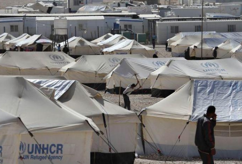 مخيم للاجئين سوريين في لبنان