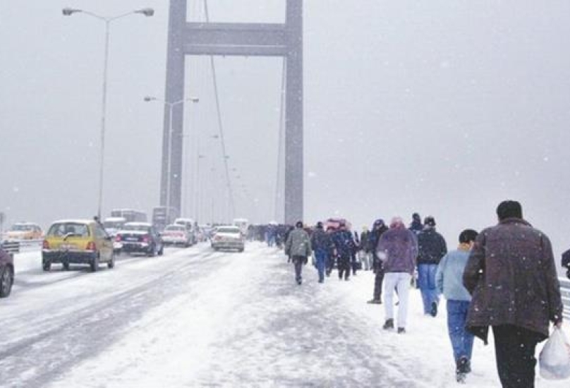 تساقط الثلوج ستكون فعالة في العديد من المدن، وخاصة في مدينة اسطنبول