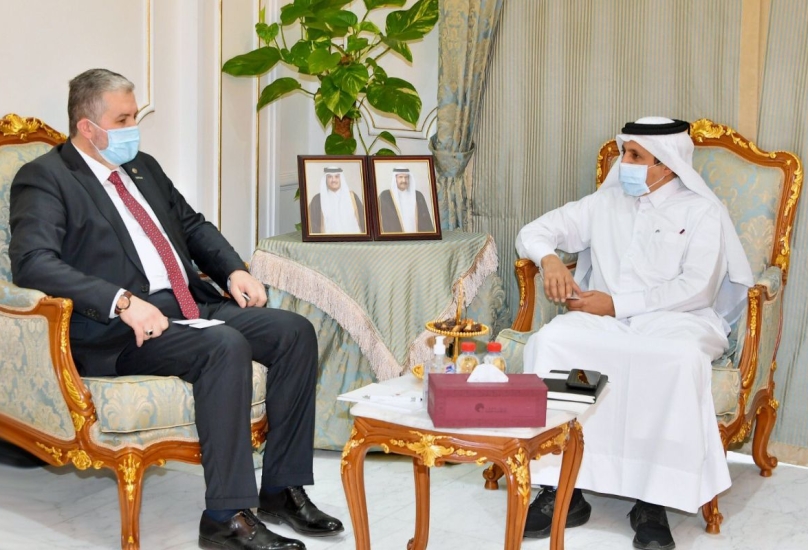 رئيس غرفة قطر يجتمع برئيس جمعية رجال الأعمال والصناعيين المستقلين التركية موصياد