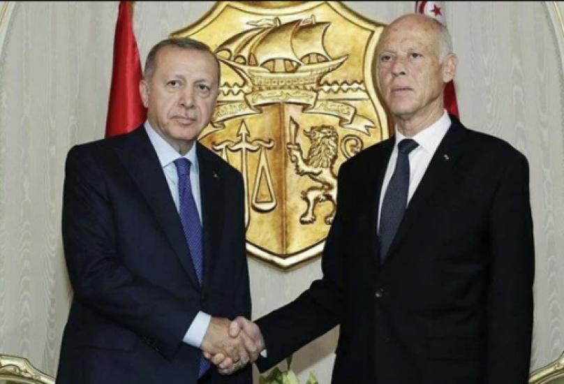 لقاء سابق بين الرئيس التركي ونظيره التونسي
