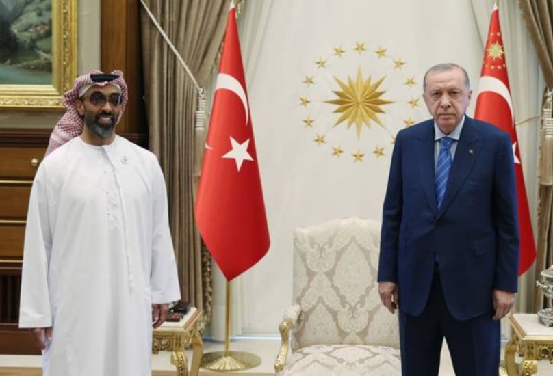 لقاء بين الرئيس التركي ومستشار الأمن القومي الإماراتي