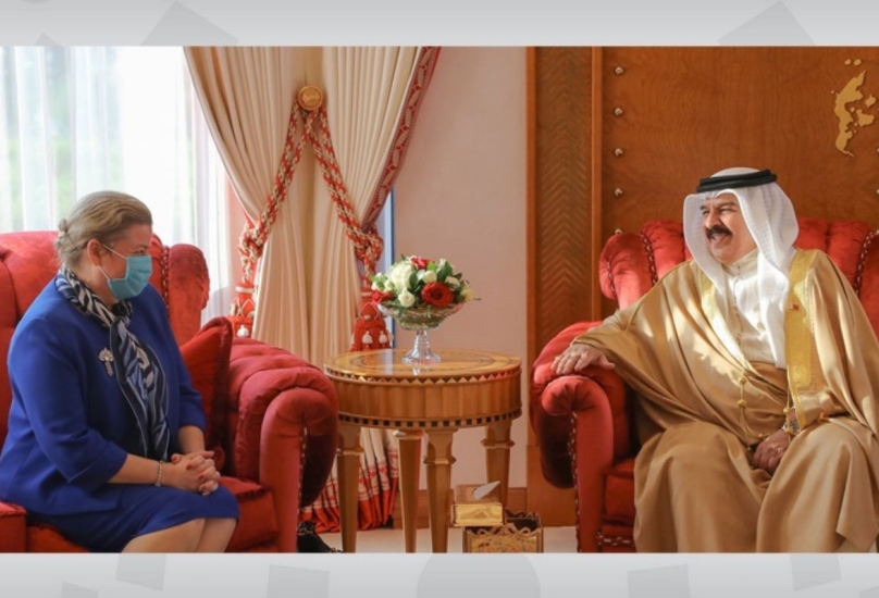 ملك البحرين يلتقي مع السفيرة التركية لدى البلاد