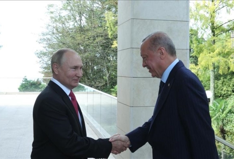 لقاء بوتين وأردوغان في سوتشي الروسية