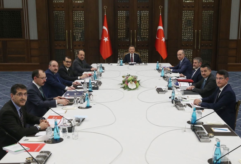 نائب أردوغان يترأس اجتماع المسؤولين الحكوميين-الأناضول