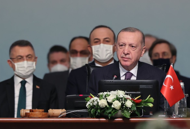 أردوغان خلال قمة الشراكة التركية-الإفريقية المنعقدة في إسطنبول-الأناضول