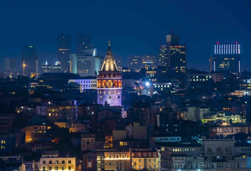 برج غلطة التاريخي في اسطنبول