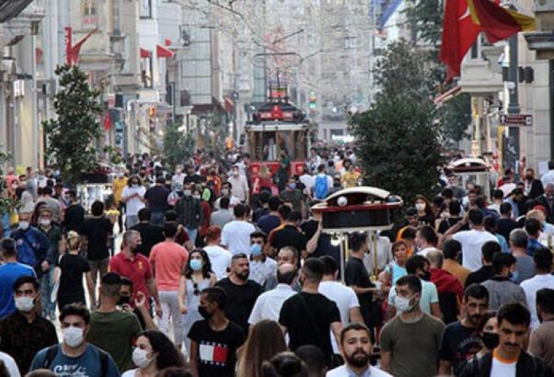 عدد سكان تركيا 2021