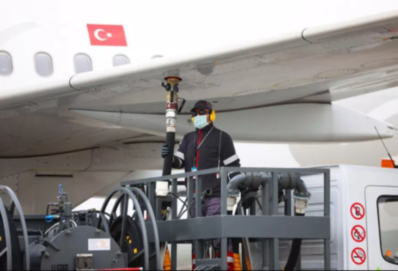 غادرت الرحلة الأولى باستخدام وقود الطائرات الصديق للبيئة مطار إسطنبول إلى مطار شارل ديغول